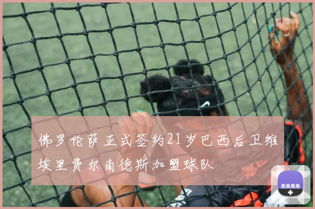 佛罗伦萨正式签约21岁巴西后卫维埃里费尔南德斯加盟球队